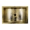 Nantucket Sinks 23.5In. X 15.5In. Hand Hammered Brass Rectangle Undermount Bathroom Sink with Overflow TRB2416-OF - alternate 2